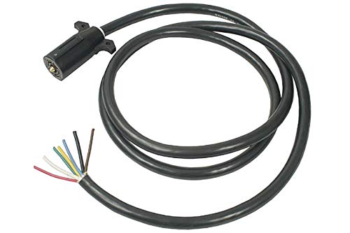 Pollak / Stoneridge 14-117 8 Foot 7-Way Cable Assembly With Plug 12-706